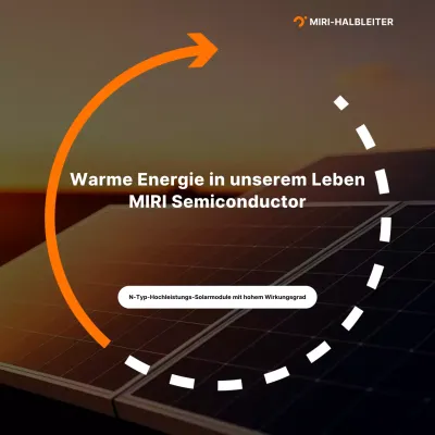 Orange Modern Energy-Werbung