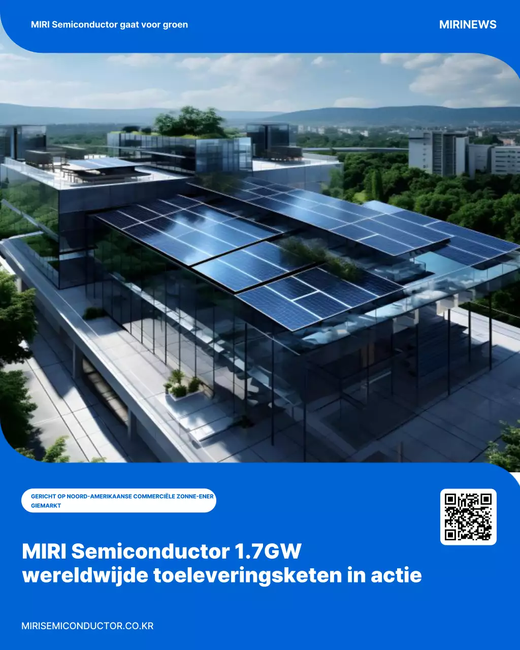 Blauwe moderne zonne-energie promotie