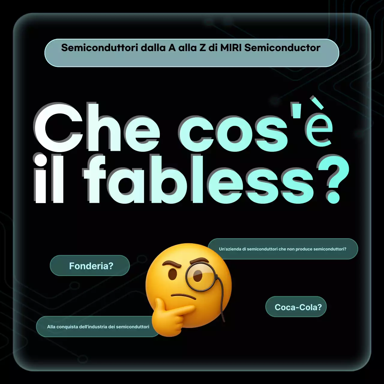 Materiali didattici moderni sui semiconduttori neri