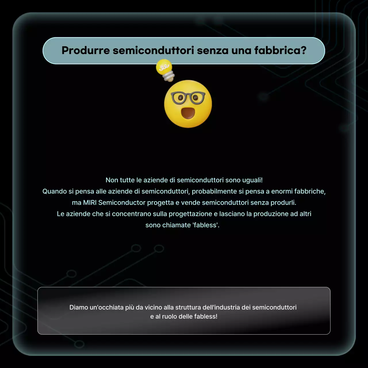 Materiali didattici moderni sui semiconduttori neri