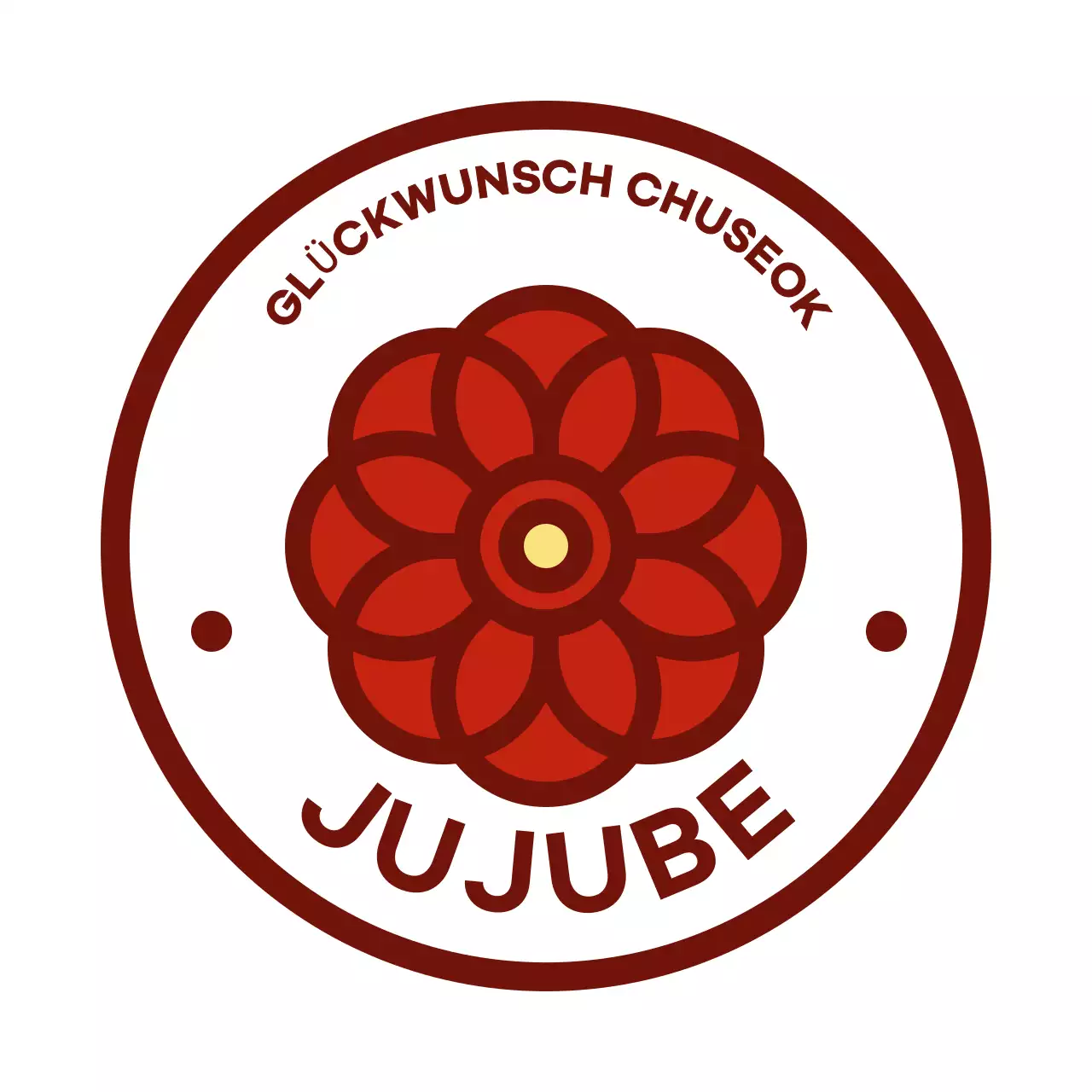 Rotes traditionelles Feiertagsfest