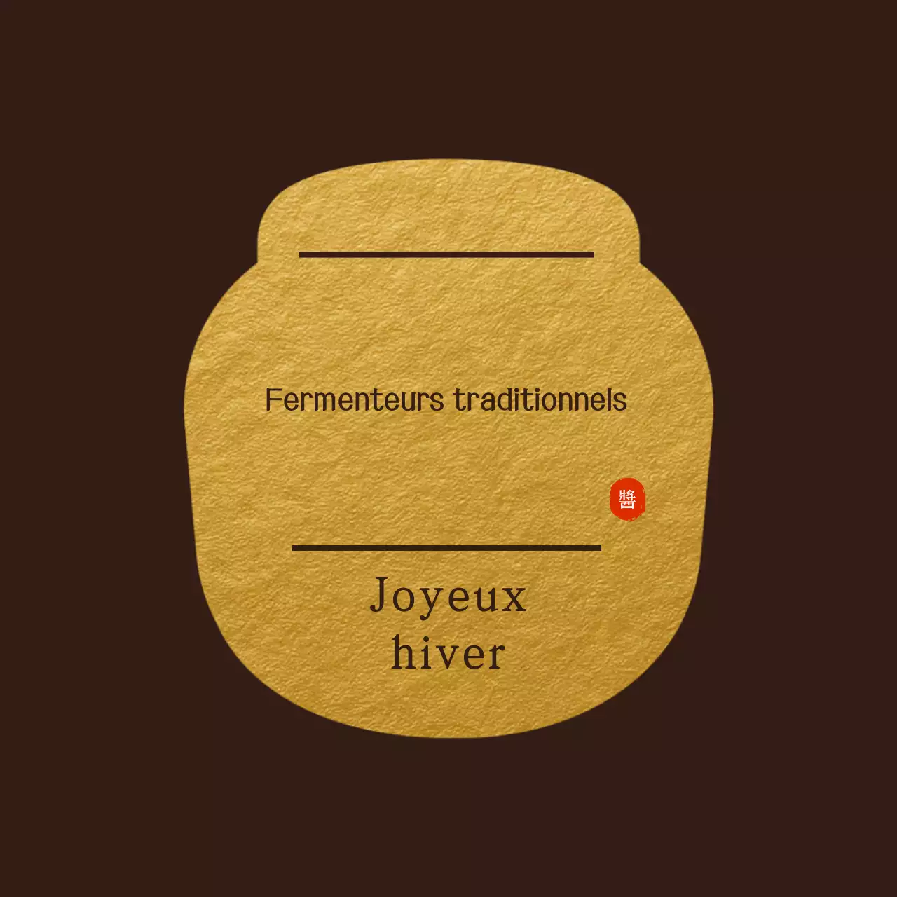 Promotion de la pâte de soja brune fermentée traditionnelle