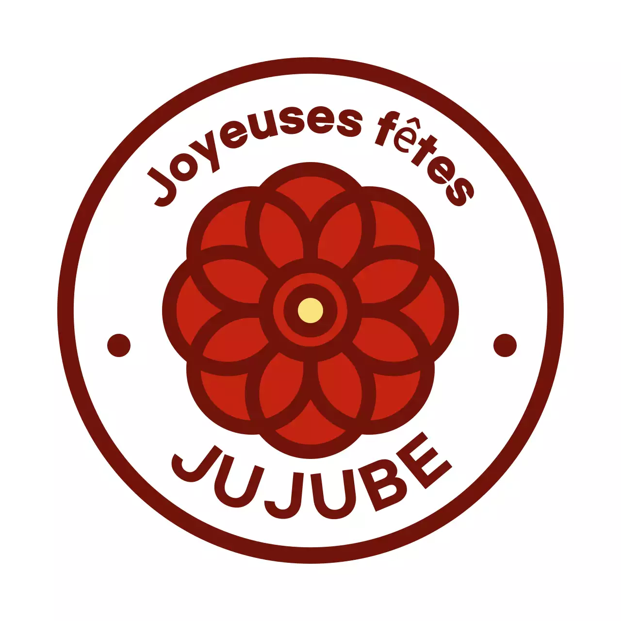 Fête traditionnelle rouge