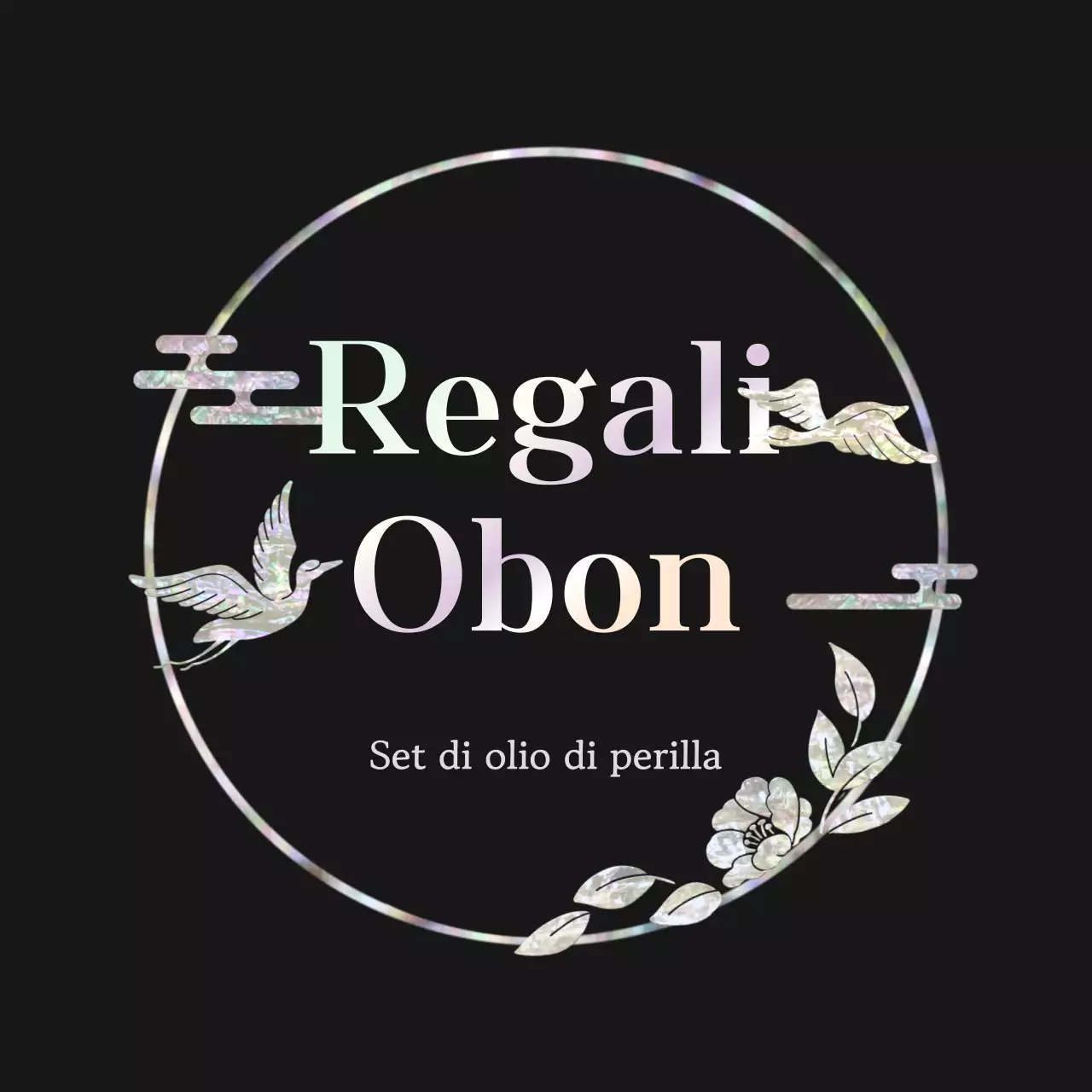 Promozione dei regali tradizionali neri Chuseok