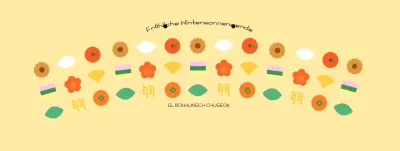 Gelbes traditionelles Chuseok-Fest