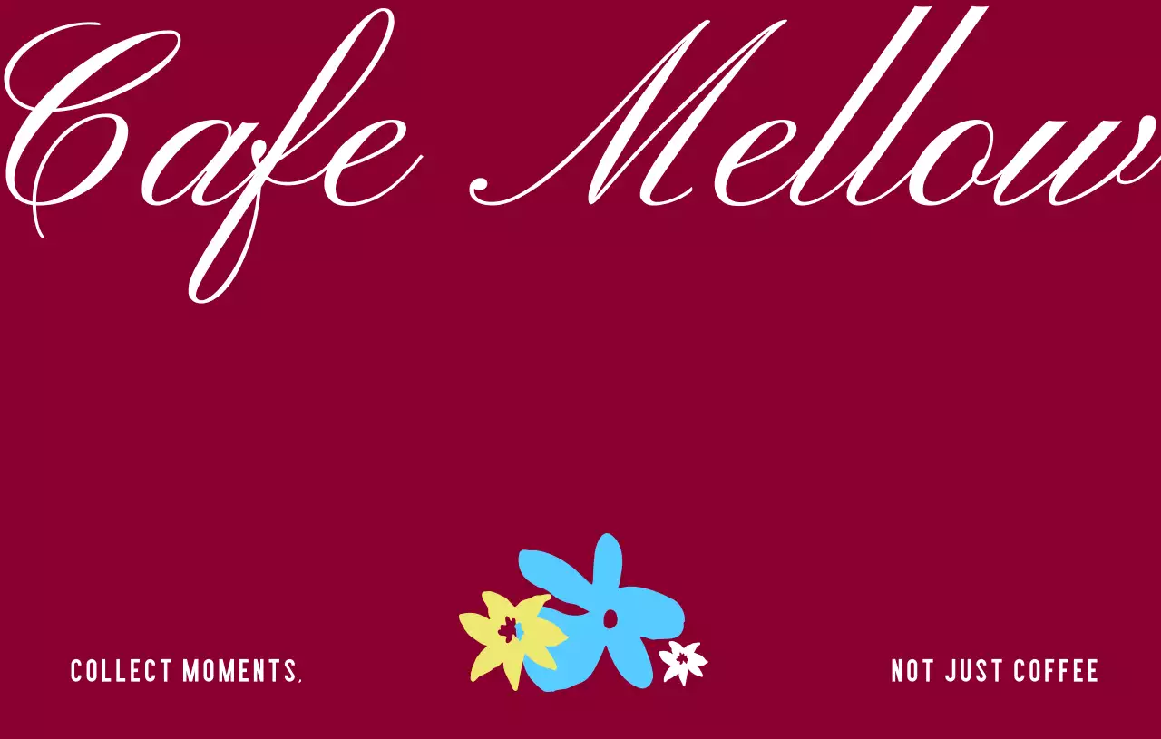 赤 上品 カフェ 看板 おしゃれ