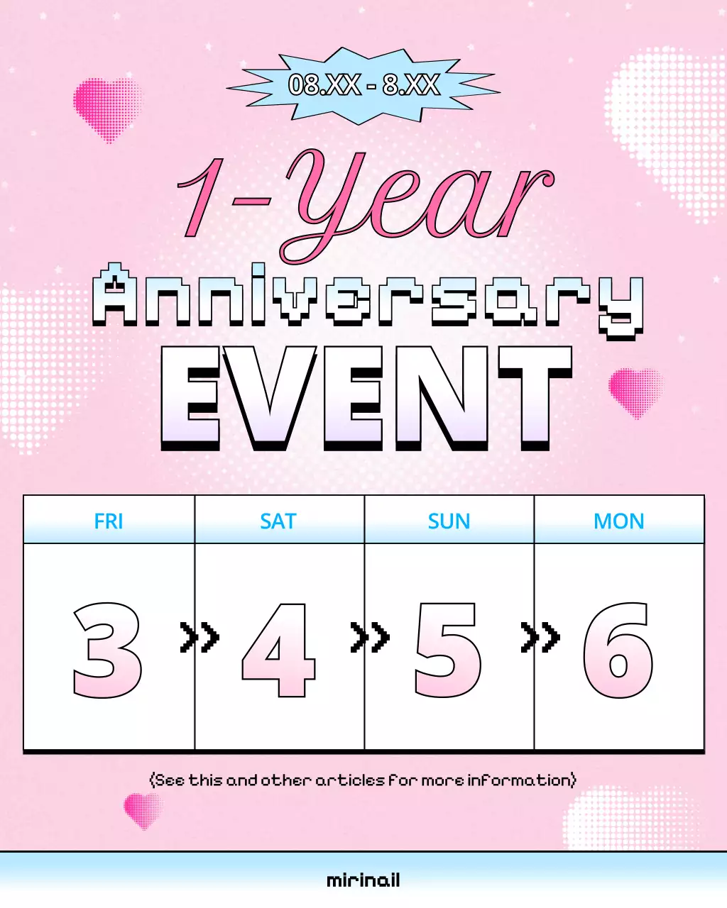 pink trendy nail marketing