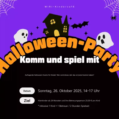Bora Kitsch Halloween Einladung