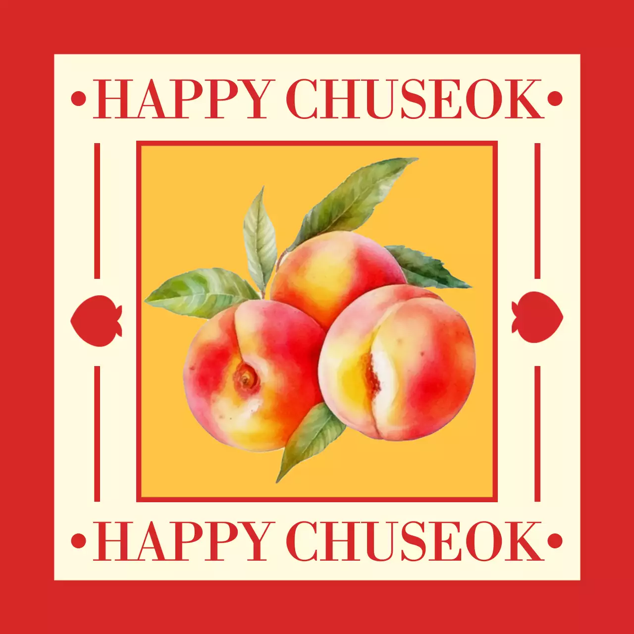 Lễ kỷ niệm Chuseok truyền thống đỏ