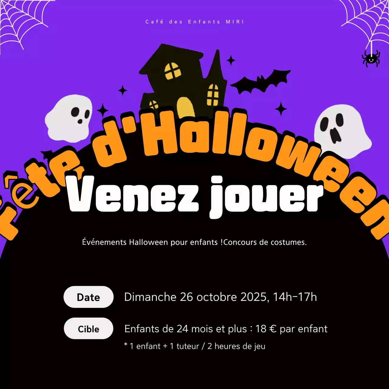 Invitation Halloween Bora Kitsch