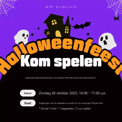 Bora Kitsch Halloween-uitnodiging