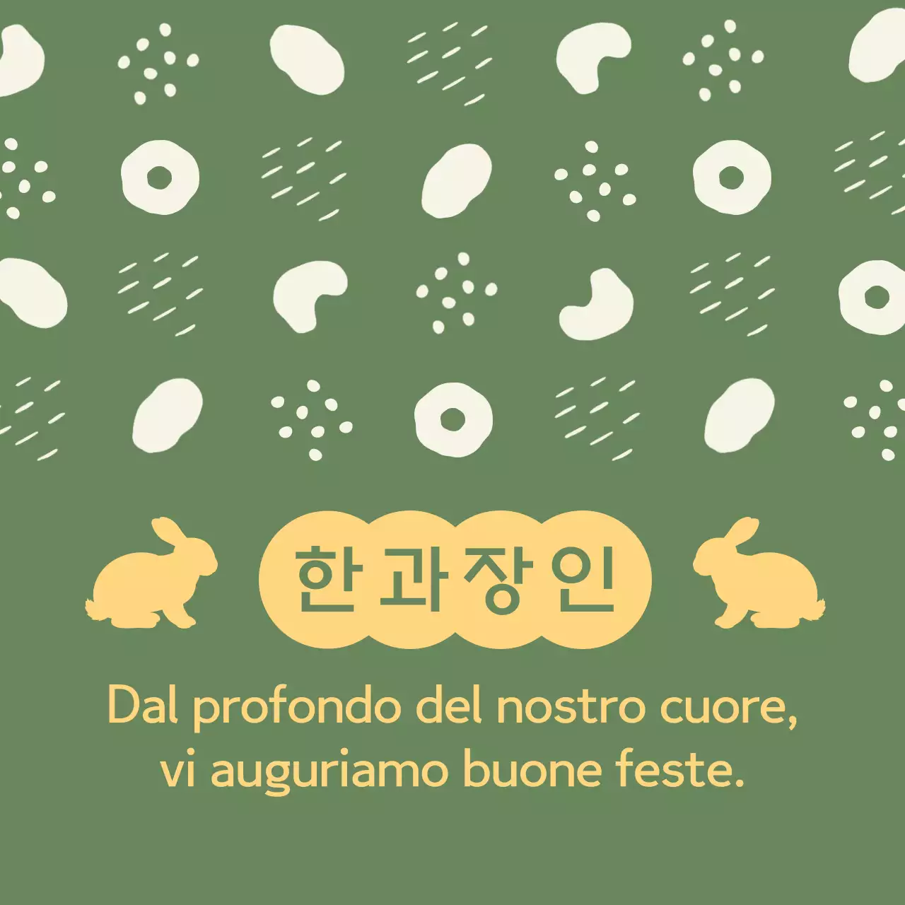 Saluti tradizionali per le feste con i kaki