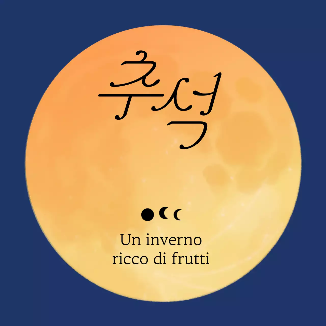 Tradizionale celebrazione del Chuseok in blu