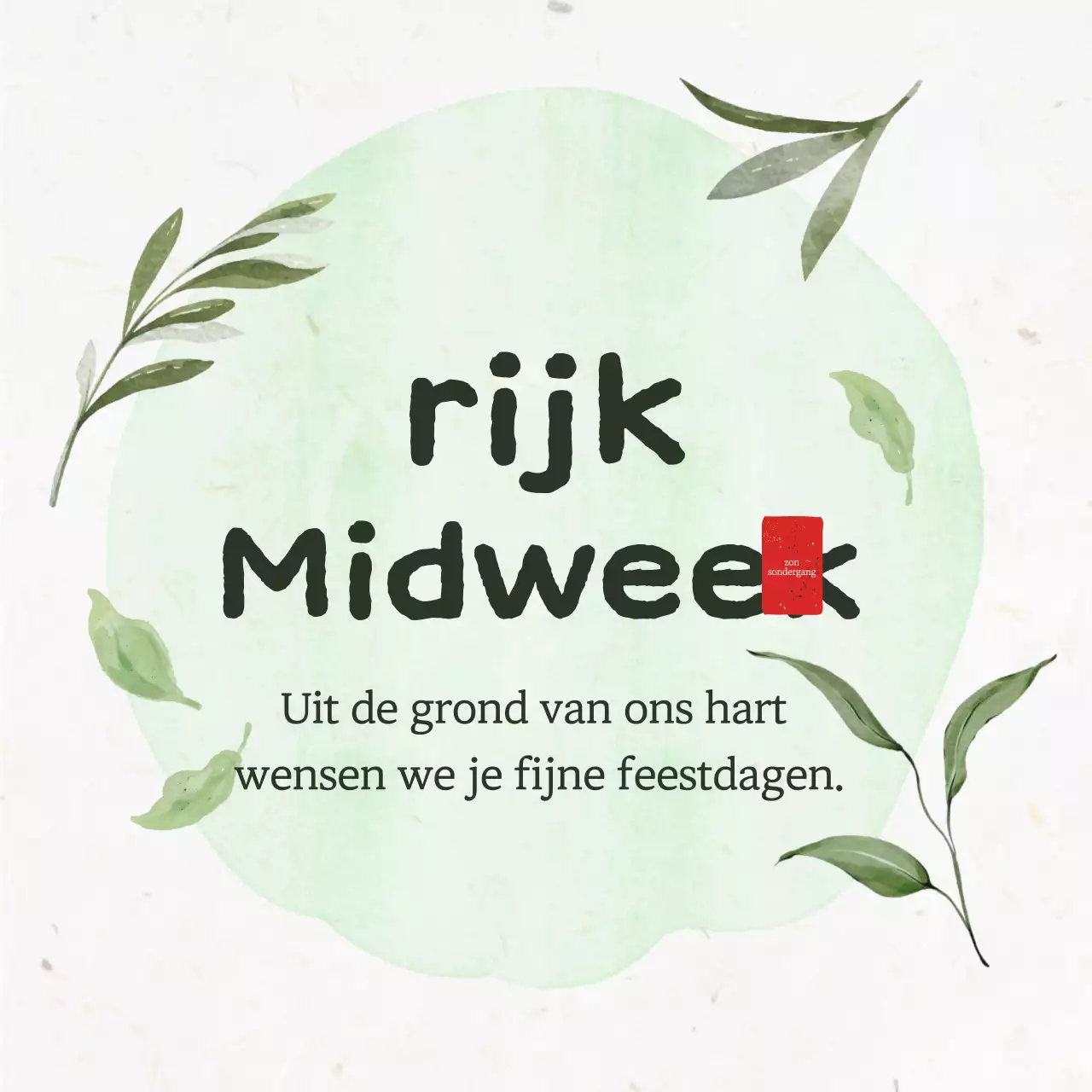 Munt Traditionele Vakantiegroeten