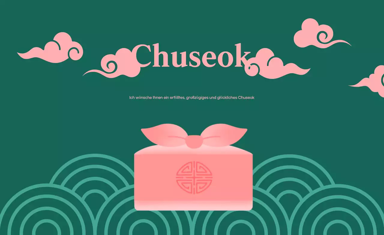 Grünes traditionelles Chuseok-Festival