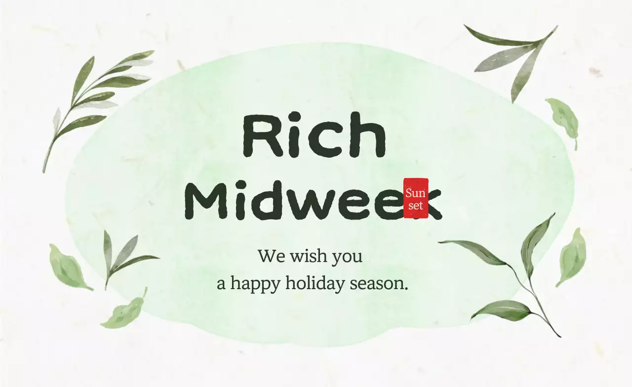 Traditional New Year's greetings