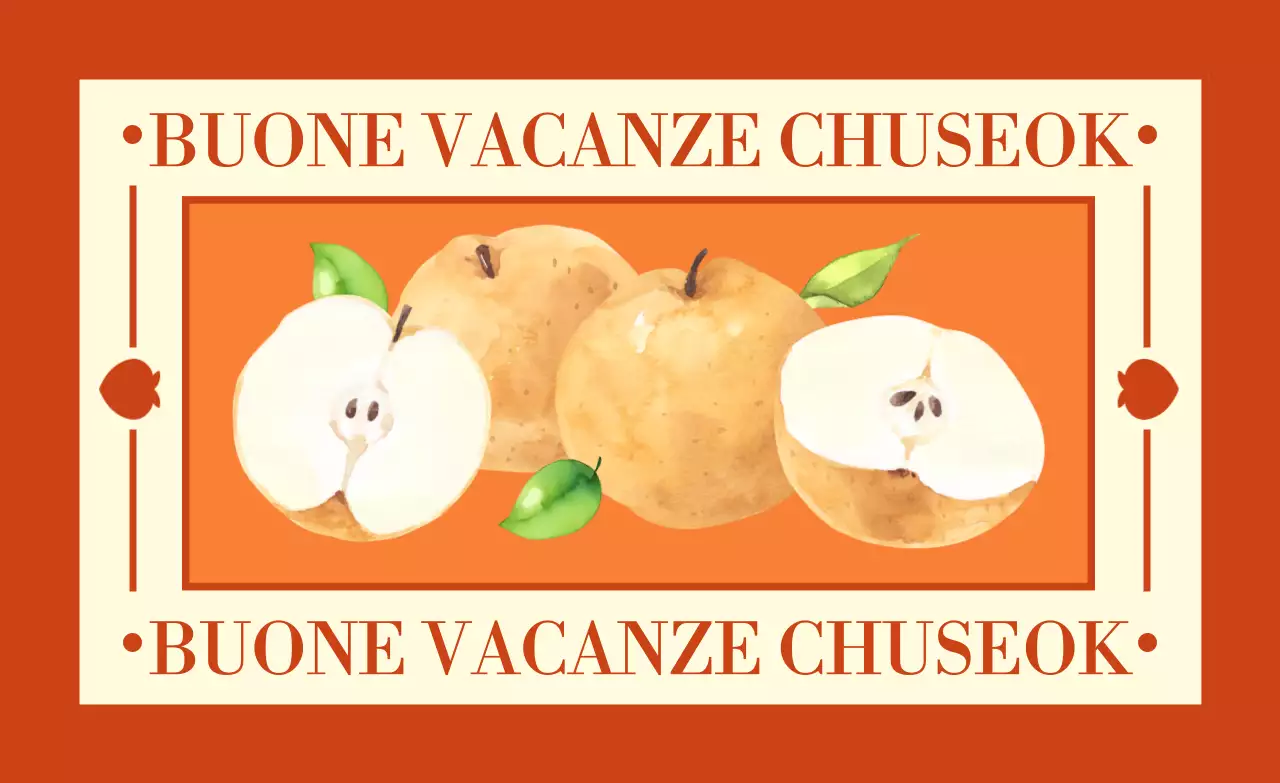 Commemorazione del tradizionale Chuseok rosso