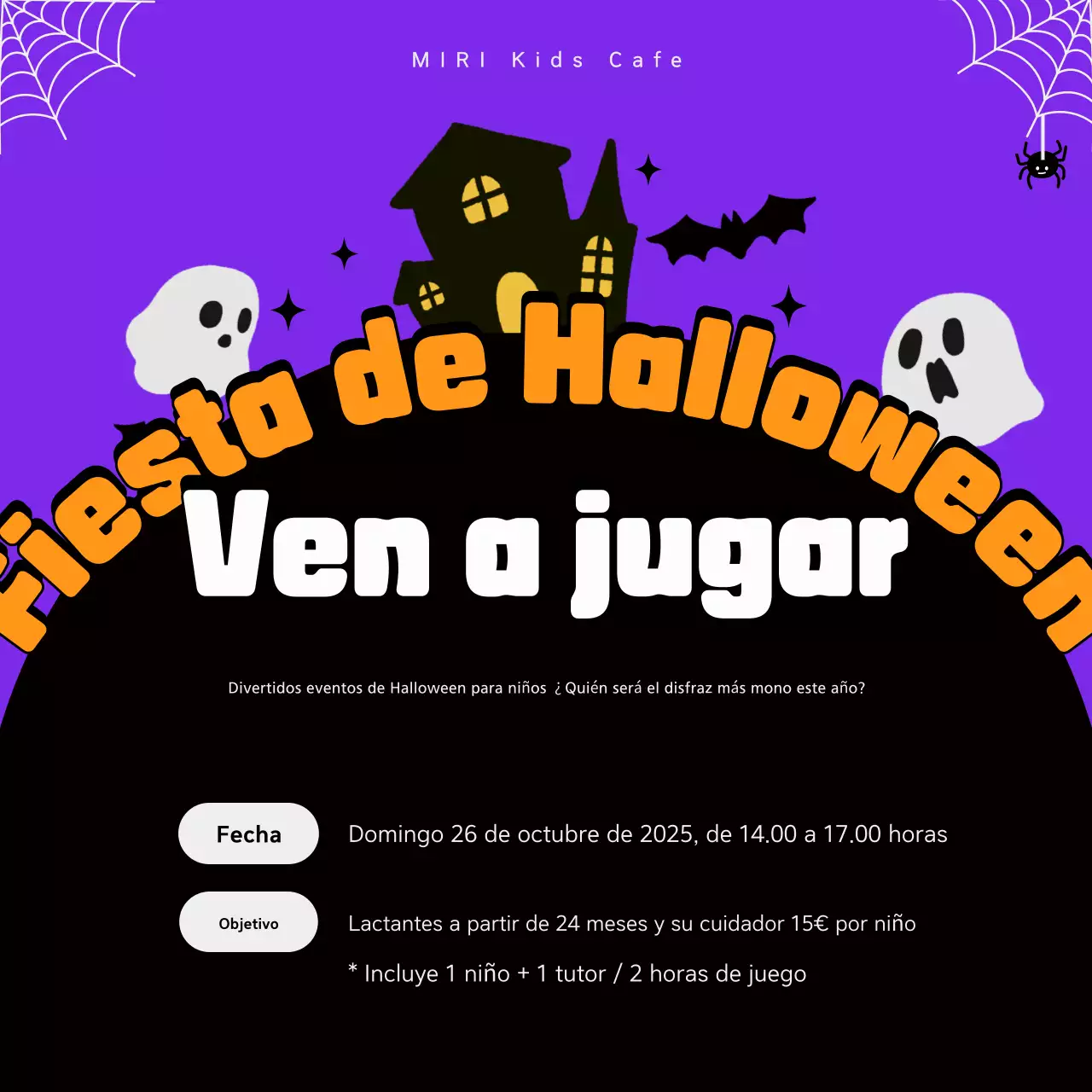 Invitación de Halloween de Bora Kitsch