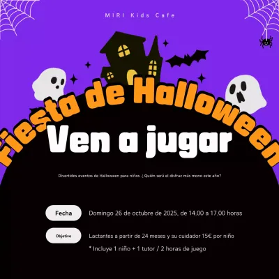 Invitación de Halloween de Bora Kitsch