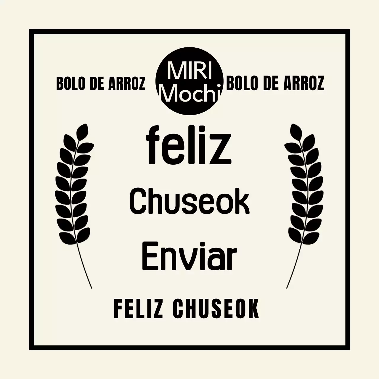 Saudações tradicionais negras de Chuseok