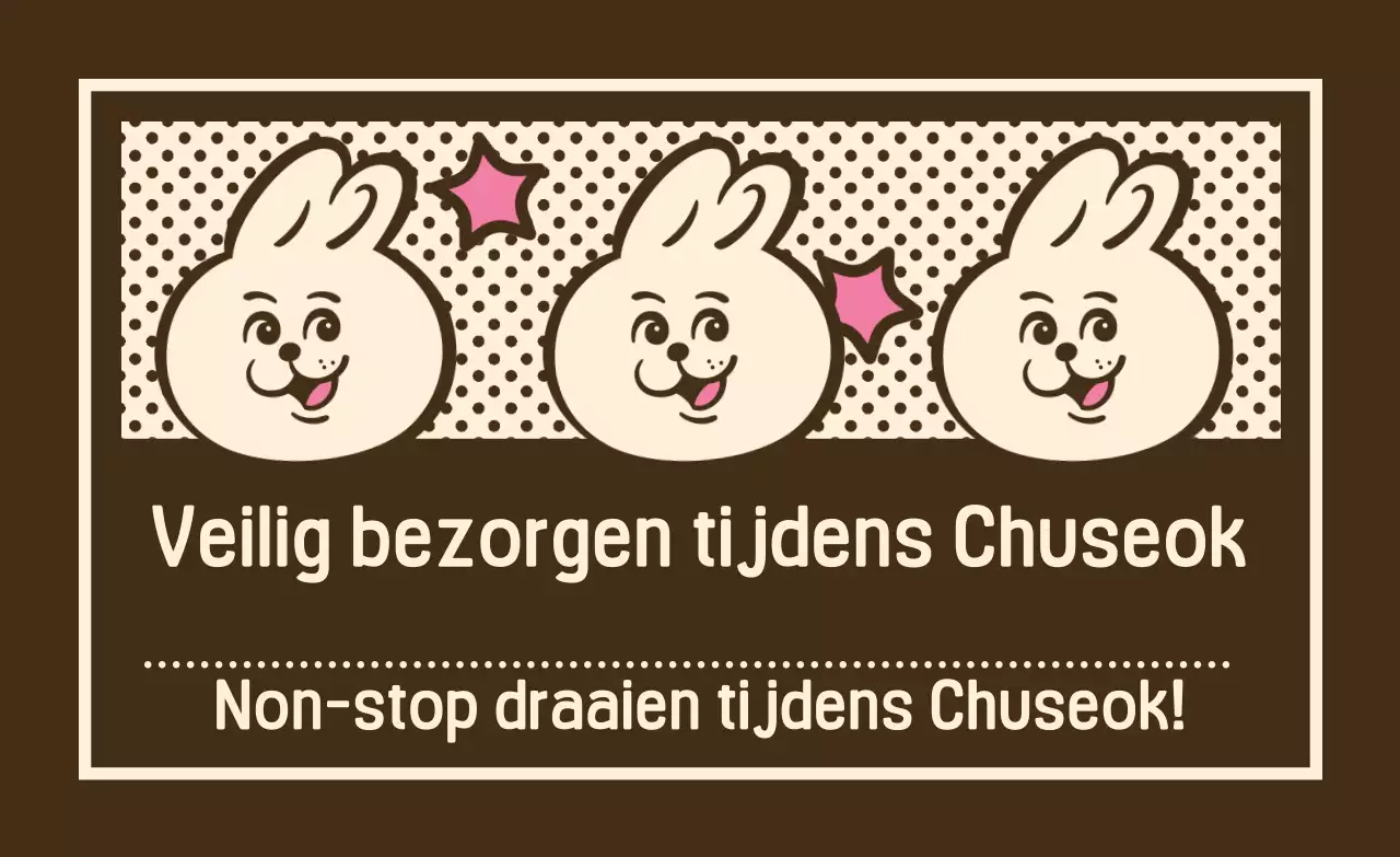 Brown Vintage Chuseok-evenement