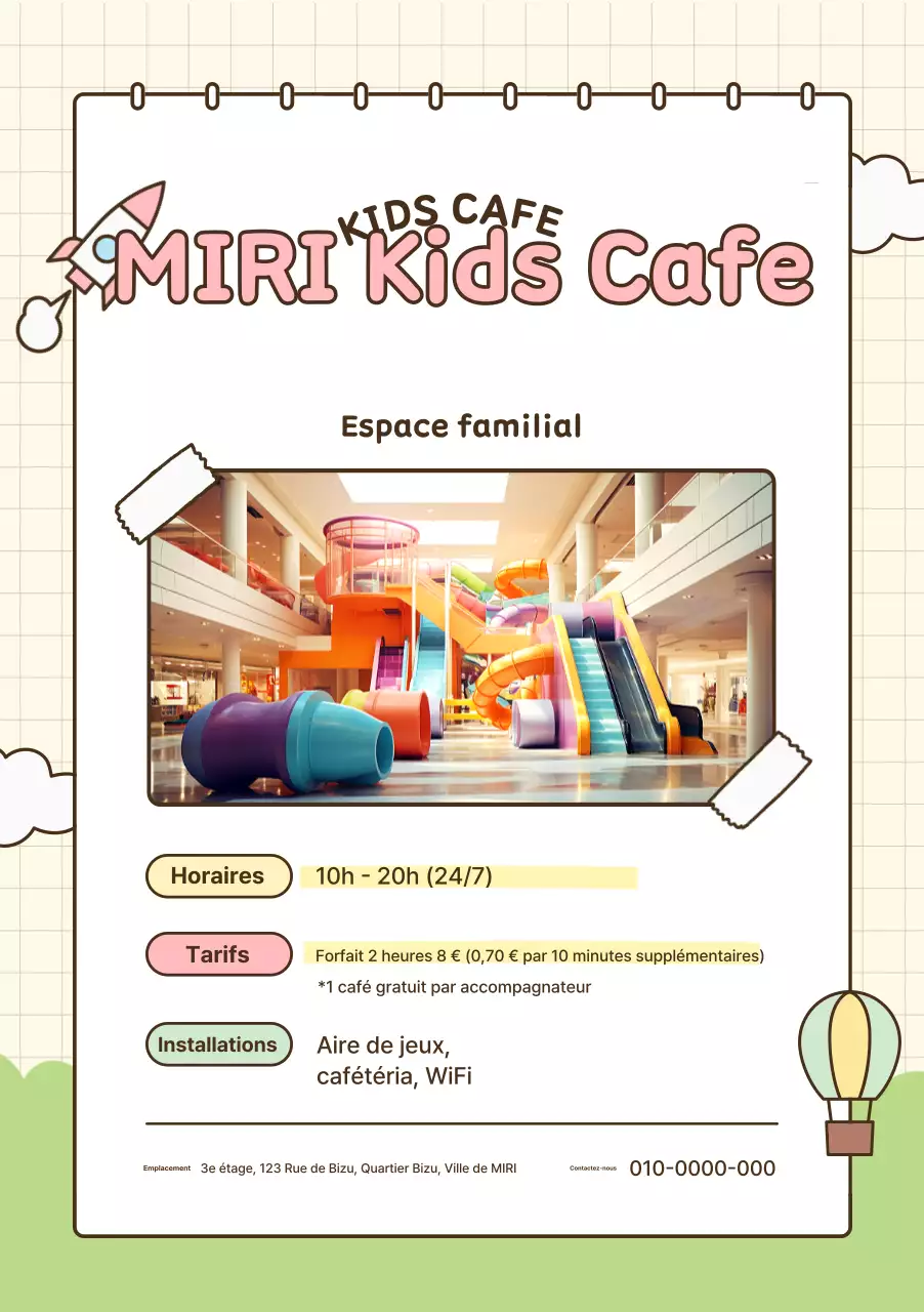 Guide du Mint Baby Kids Café