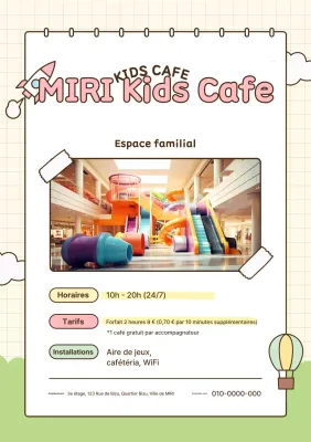 Guide du Mint Baby Kids Café