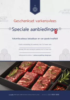 Marine traditionele vakantiegeschenkpromotie