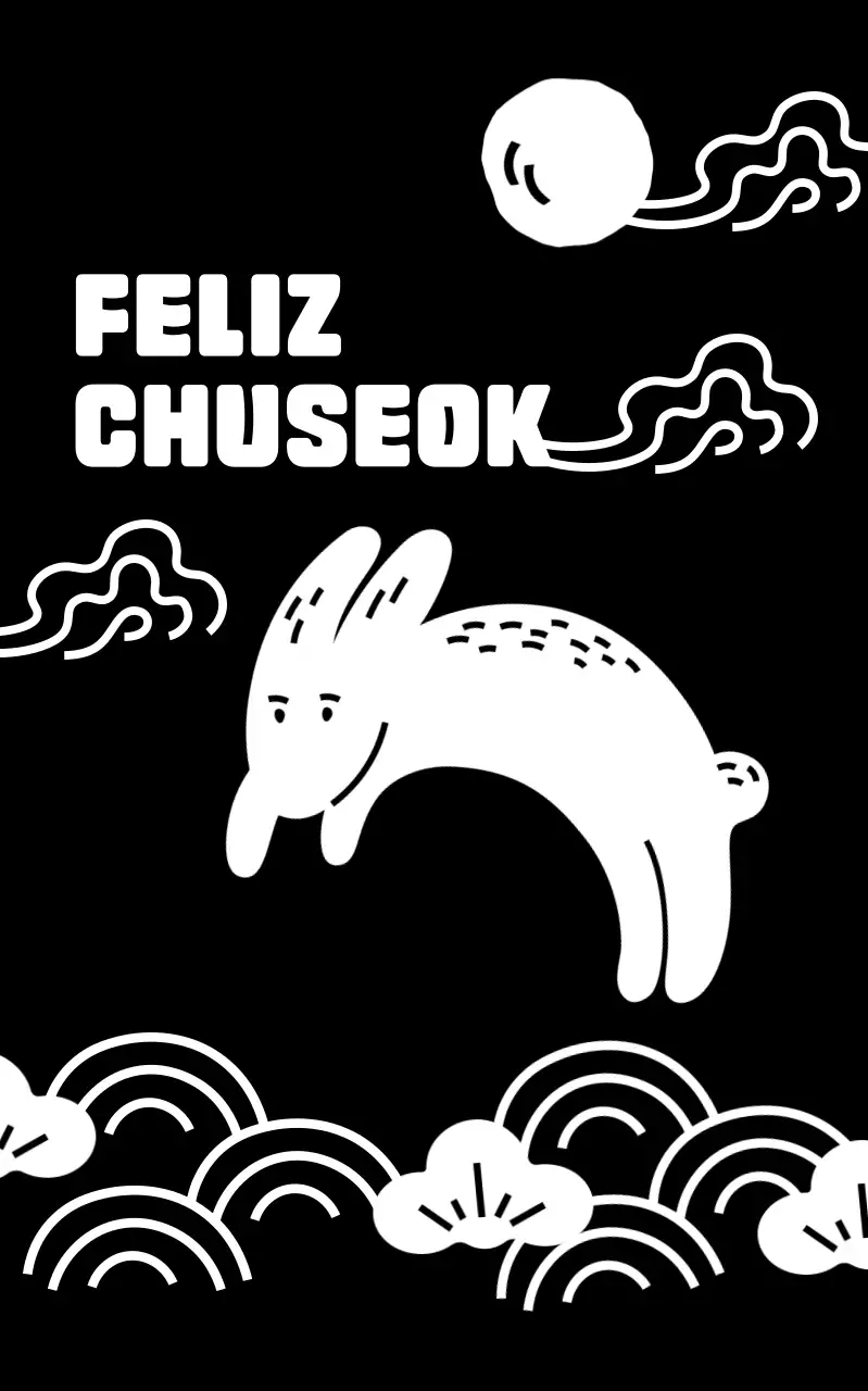 Celebración tradicional negra del Chuseok