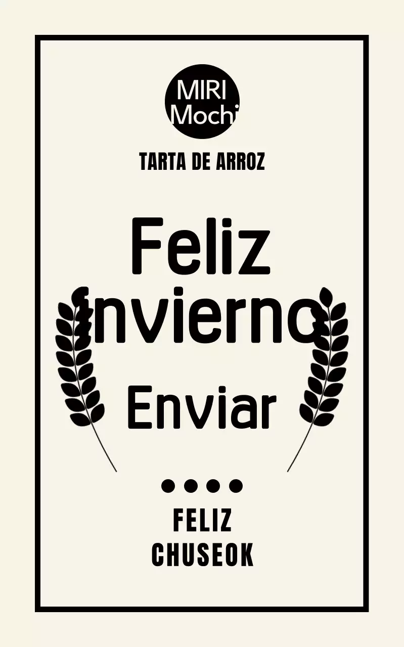 Promoción del Chuseok tradicional negro