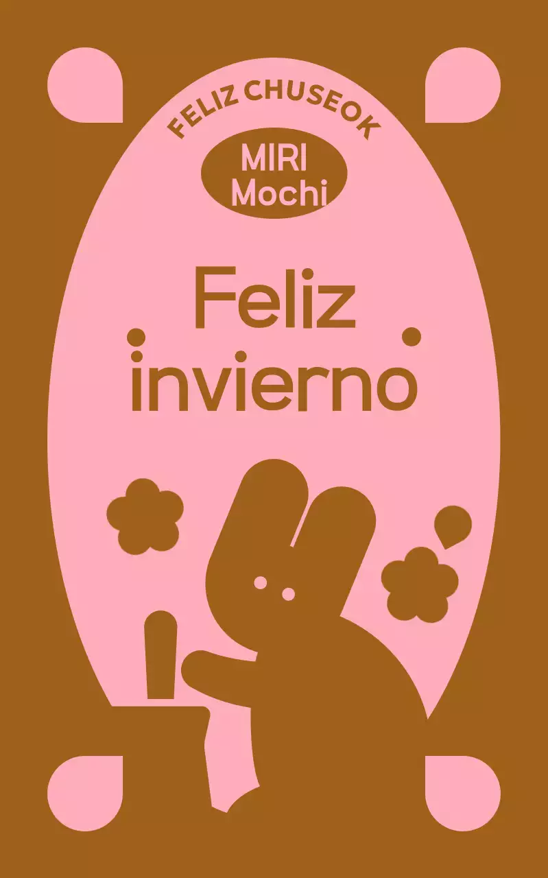 Festival tradicional de Chuseok marrón