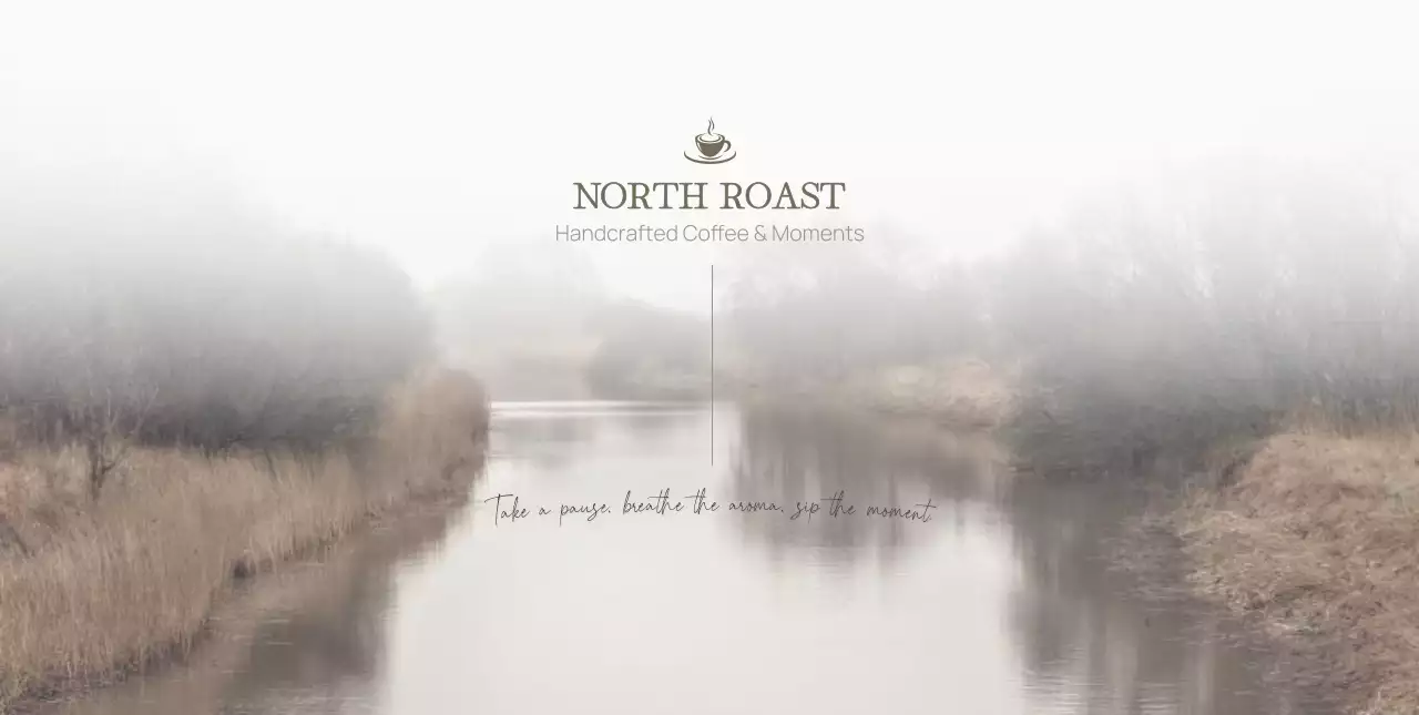 グレー シンプル コーヒー ポスター 写真