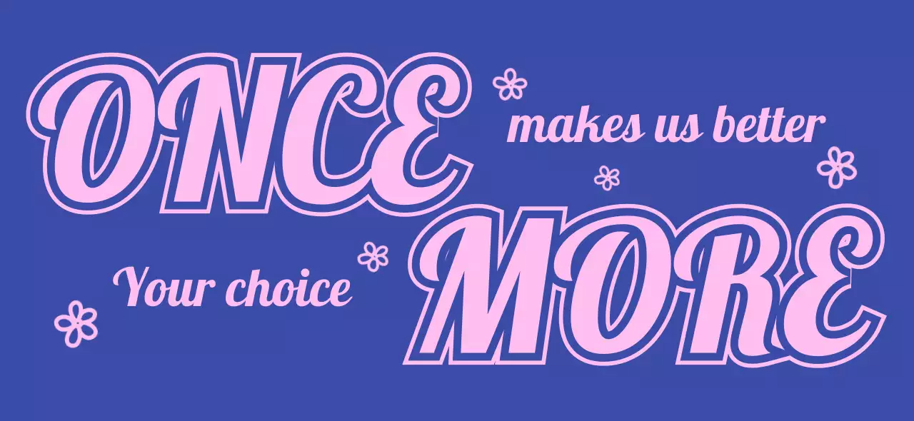 青 ポップ スローガン 看板 メッセージテキスト