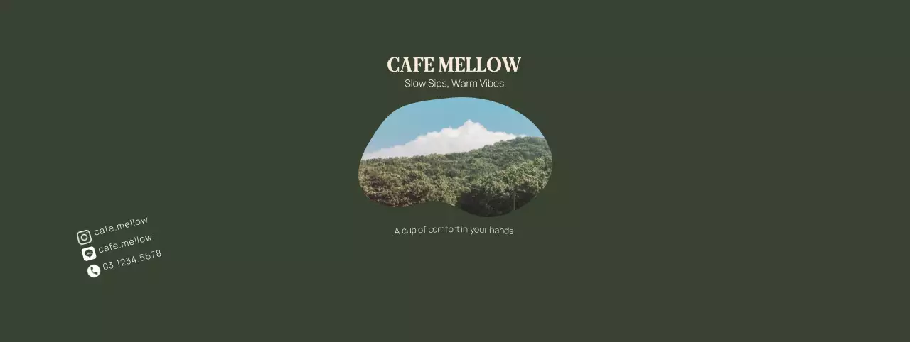 緑 シンプル カフェ 看板 写真