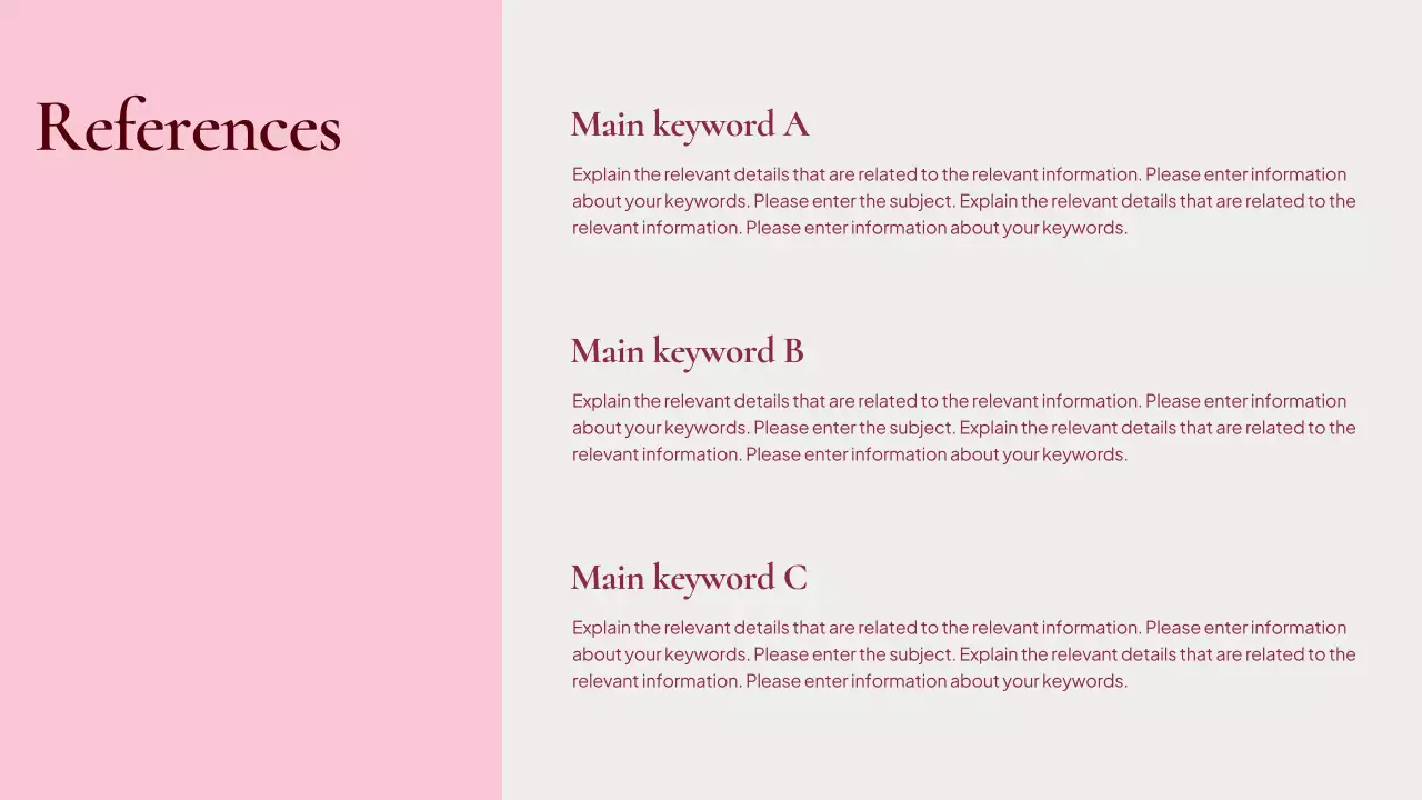 Pink Vintage History Project Presentation