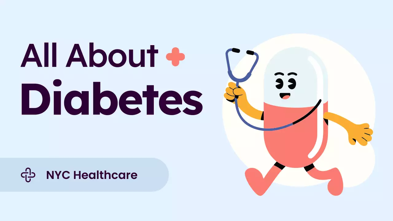 Blue Minimal Health YouTube Thumbnail