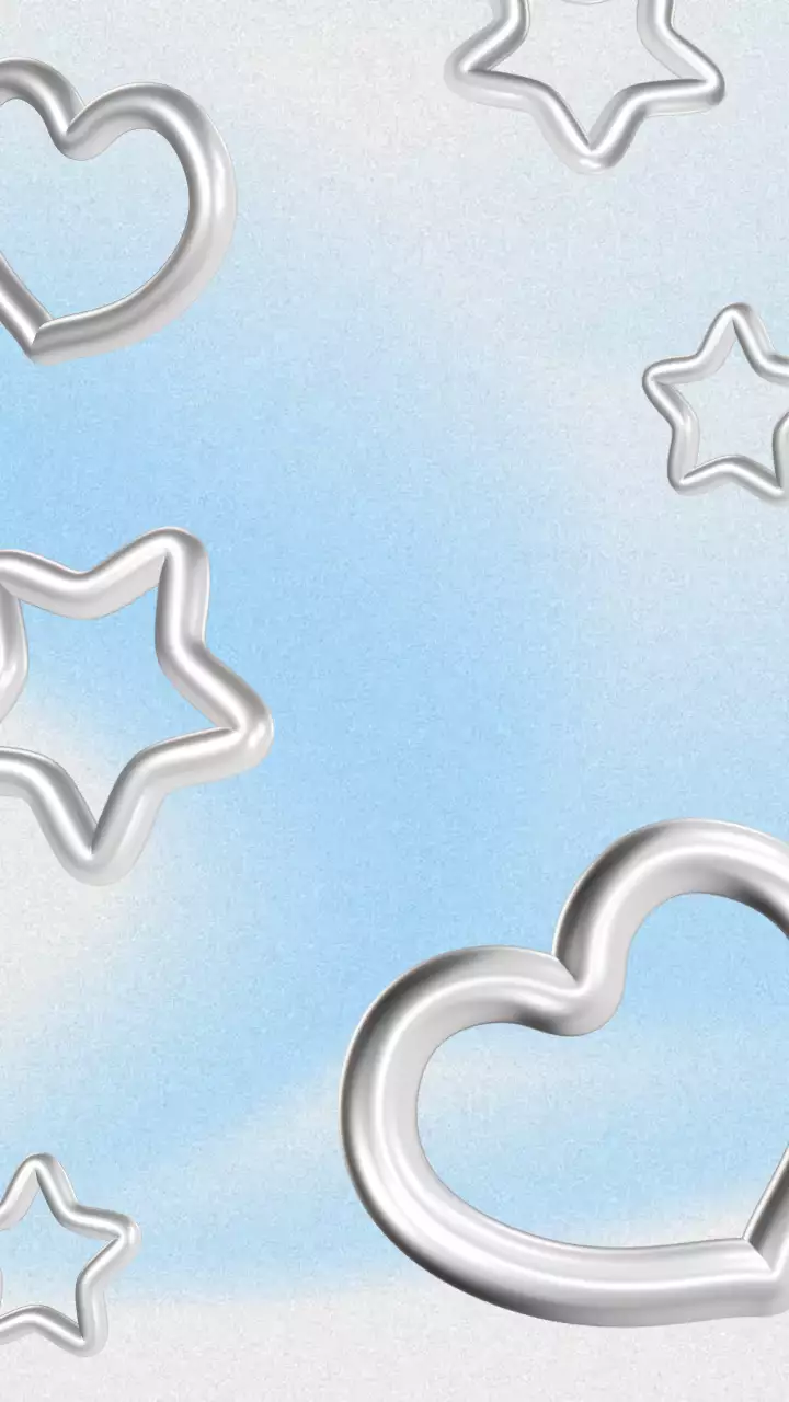 하늘색 모던 디자인 엽서