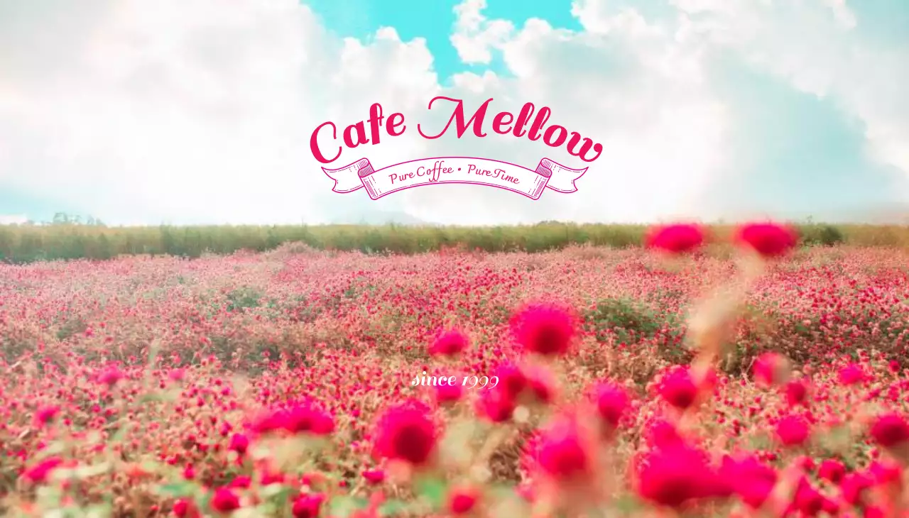 ピンク オシャレ カフェ 看板 写真