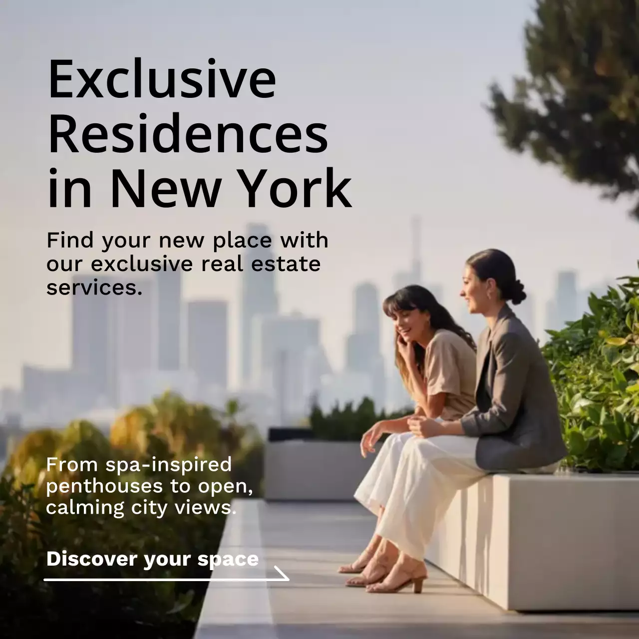 Beige Modern Real Estate Advertisement Instagram Post