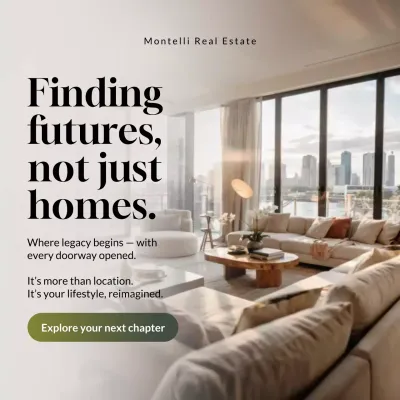 Beige Modern Real Estate Advertisement