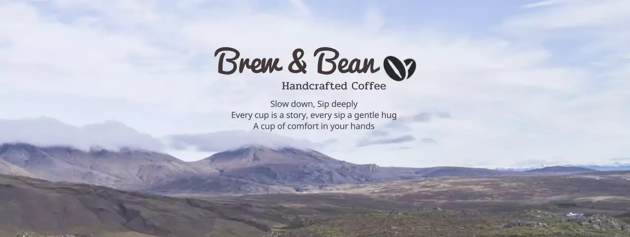 茶色 シンプル コーヒー 看板 写真