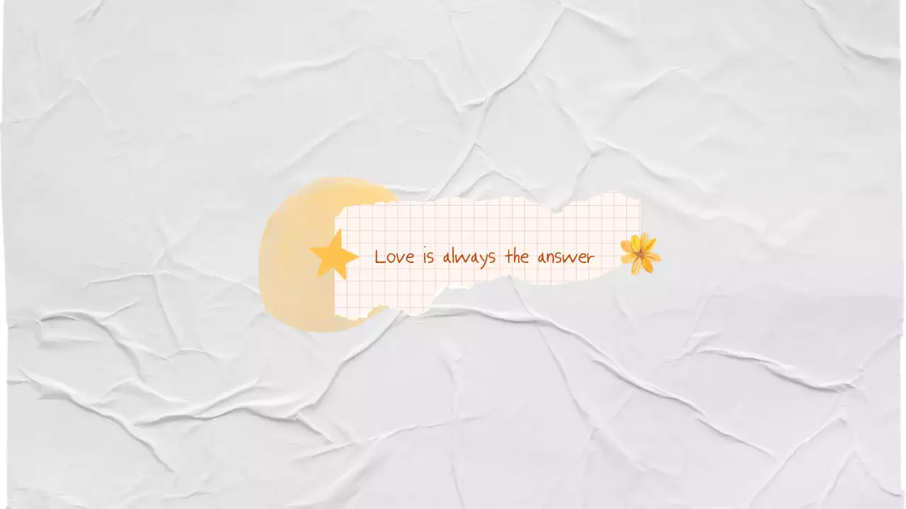 흰색 미니멀 문구 메모지