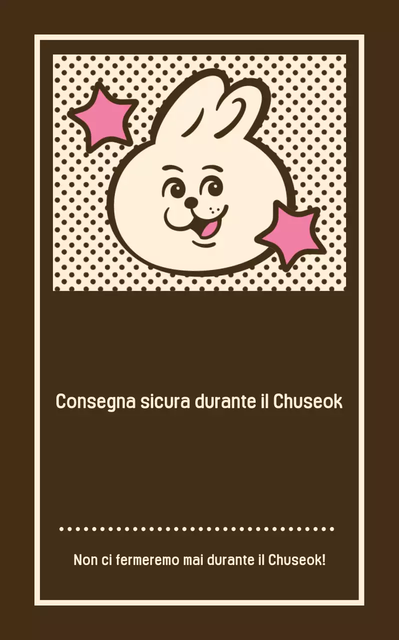 Pubblicità Brown Vintage Chuseok