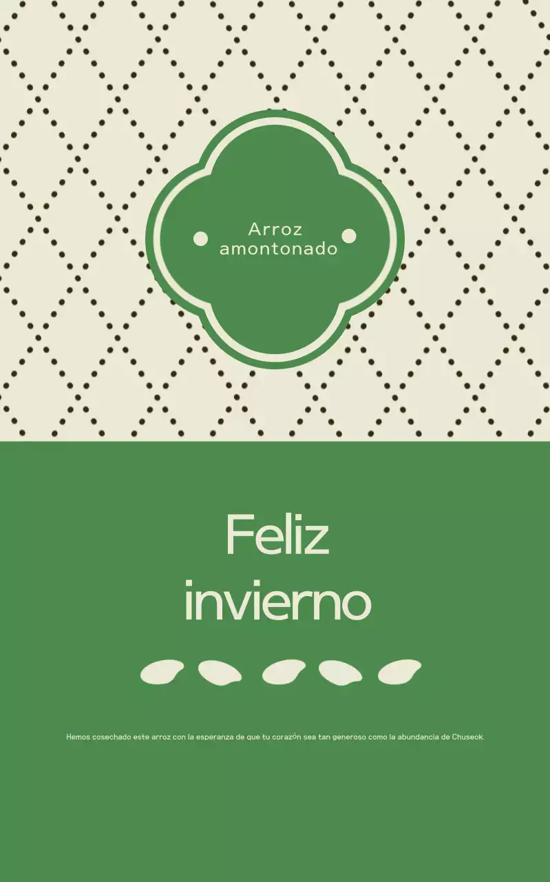 Promoción de Chuseok sencilla y ecológica