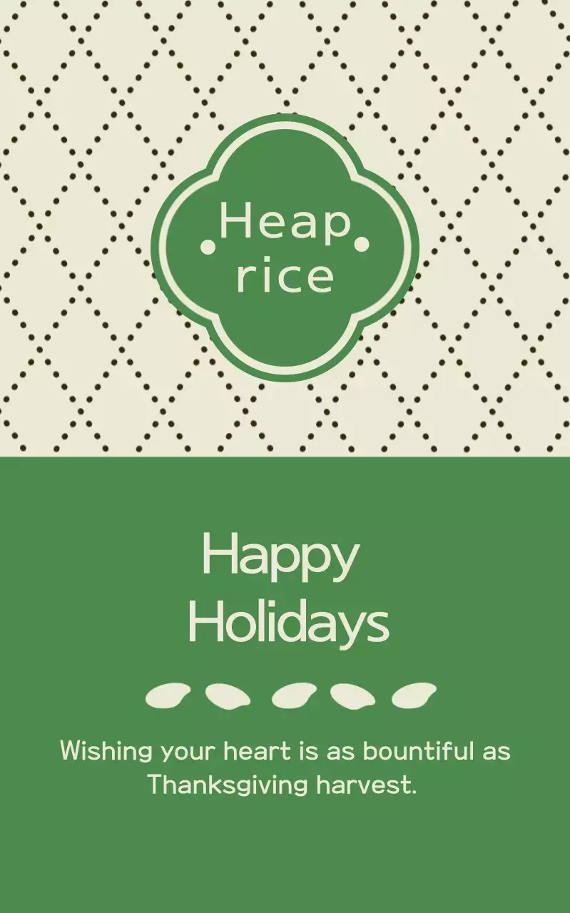 Green Simple Chuseok Promotion