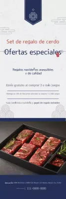 Promoción de regalos navideños tradicionales de la Marina