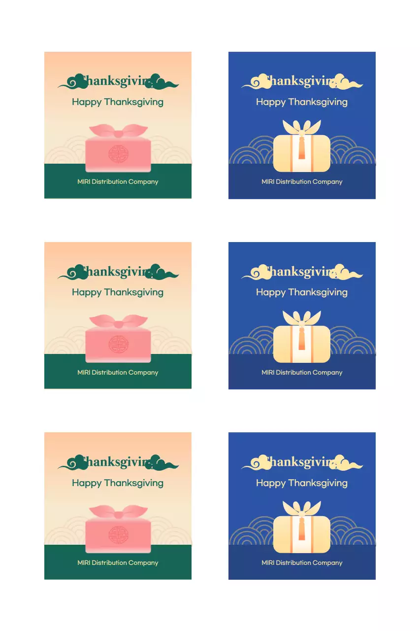 Quảng bá lễ Chuseok truyền thống bằng cách sử dụng gradient