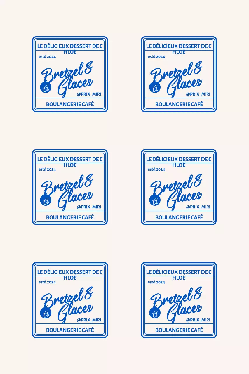 Image de marque du café Modern Frame