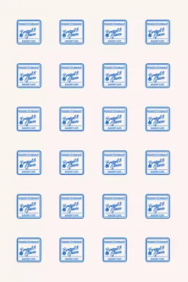 Image de marque du café Modern Frame