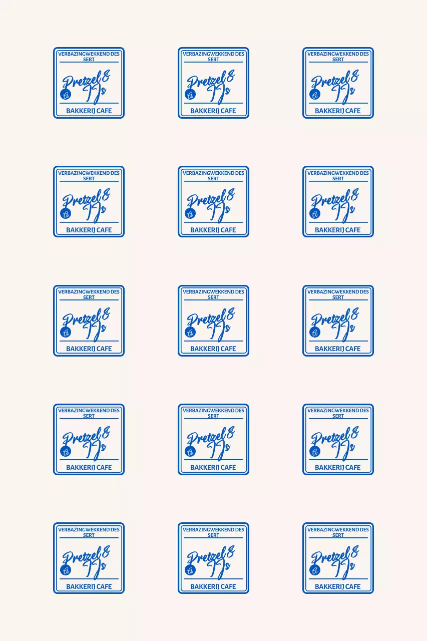 Modern Frame Café Branding